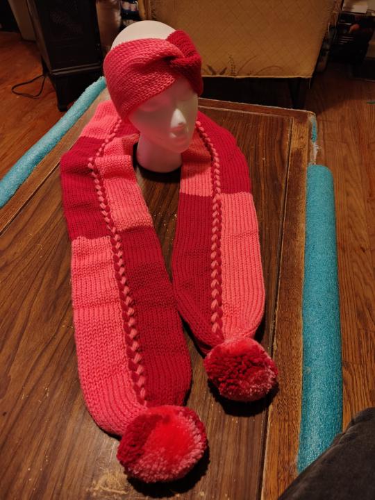 Braided scarf