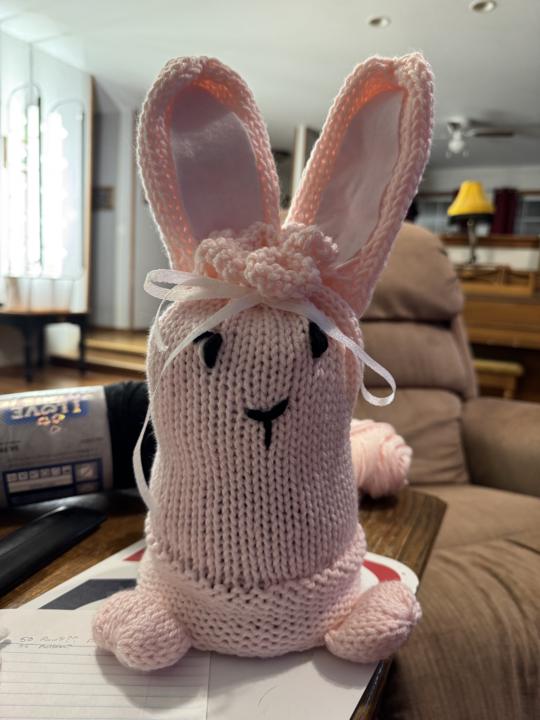 Ugly Easter Bunny Basket