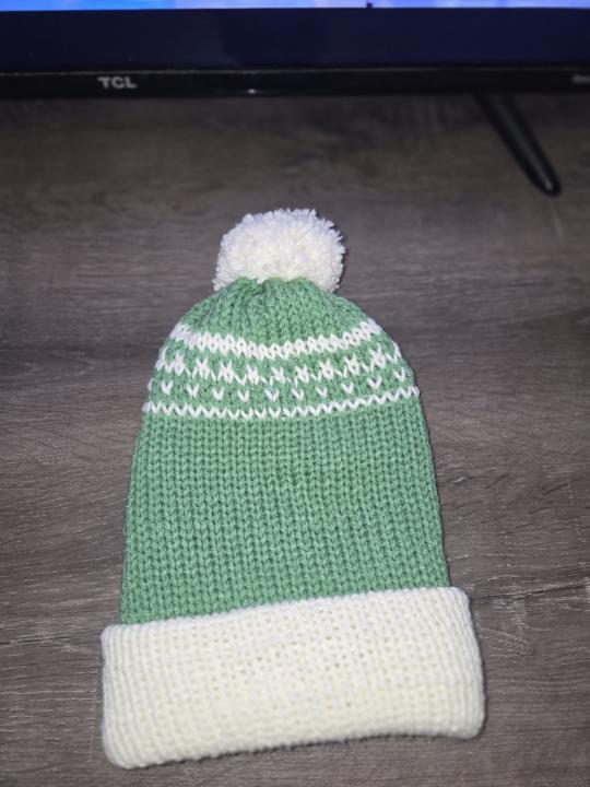 First Fair Isle project on the Addi 🌲✨