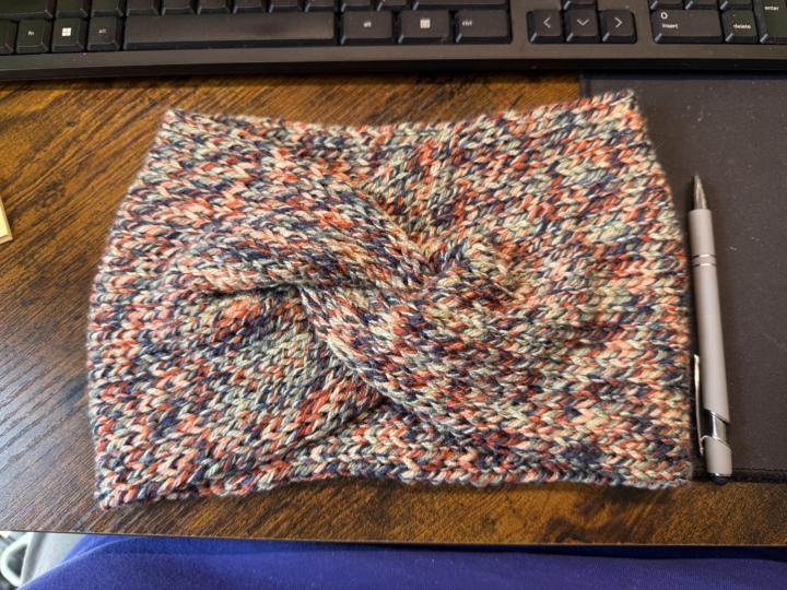 Another Twisted Ear Warmer