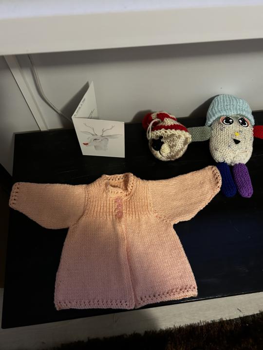 Granddaughters cardigan. 
