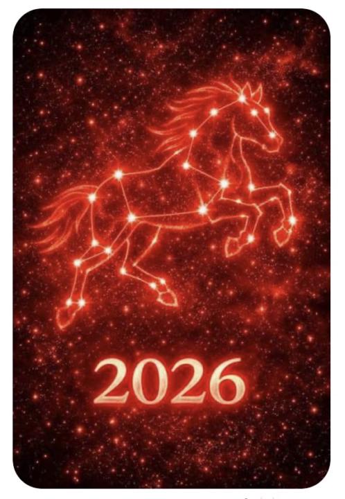 Bonne année du cheval de feu 🔥 