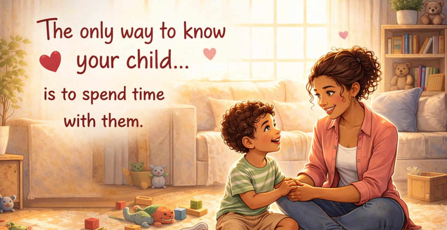 Knowing your child is to love your child!