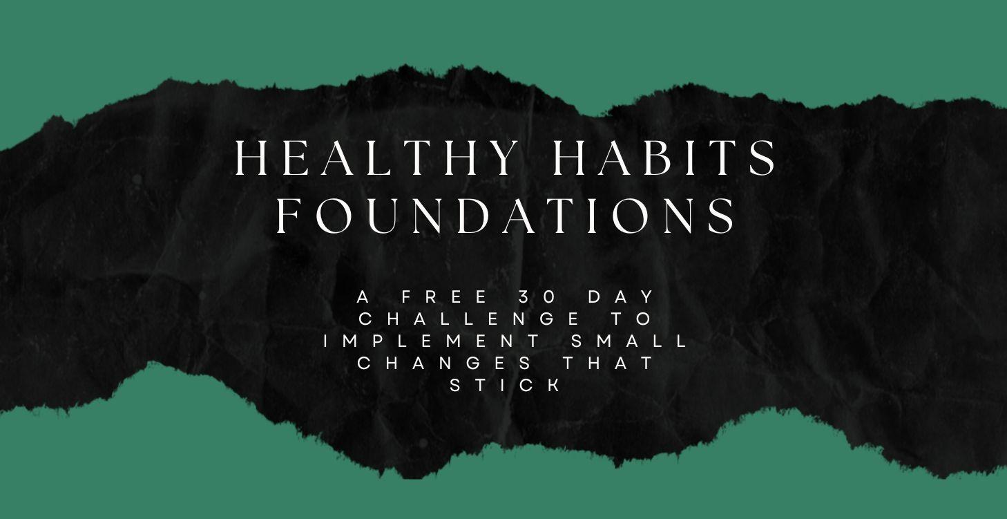 30 Day Healthy Habits Challenge