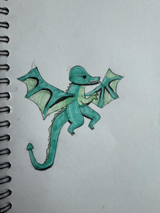 My first dragon! 