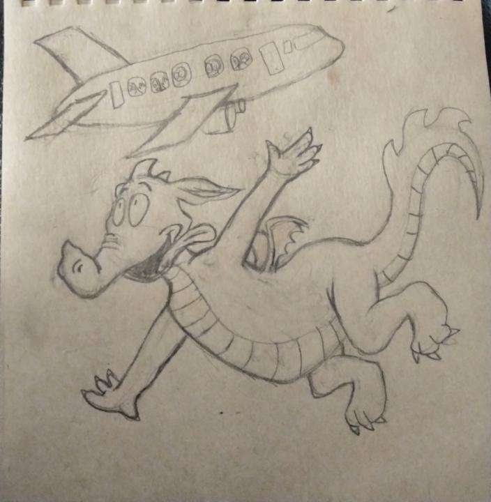 Imitating a plane