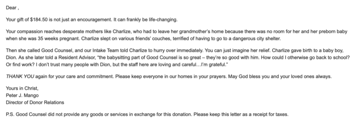 A Few Takeaways From Last Meeting