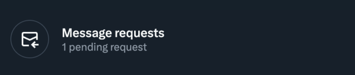 X messages are not seen