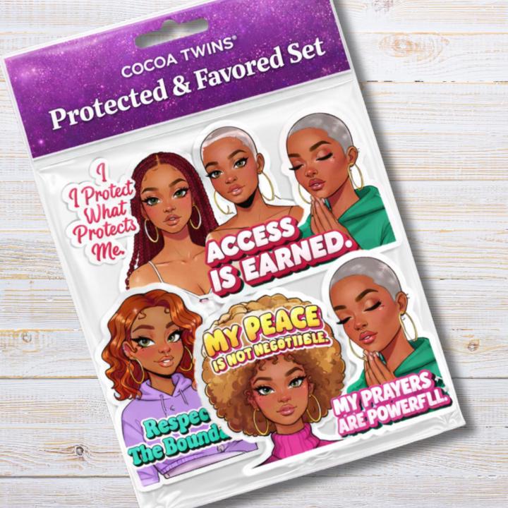 Sticker Set Mockup Prompt