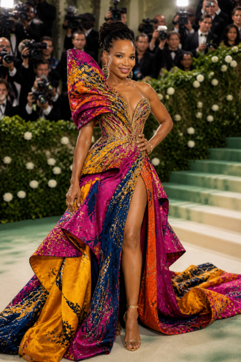 Met Gala  chatty as my stylist 