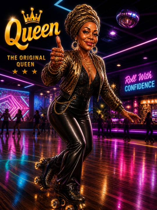 🛼The Roller Rink Has Spin The Block🛼