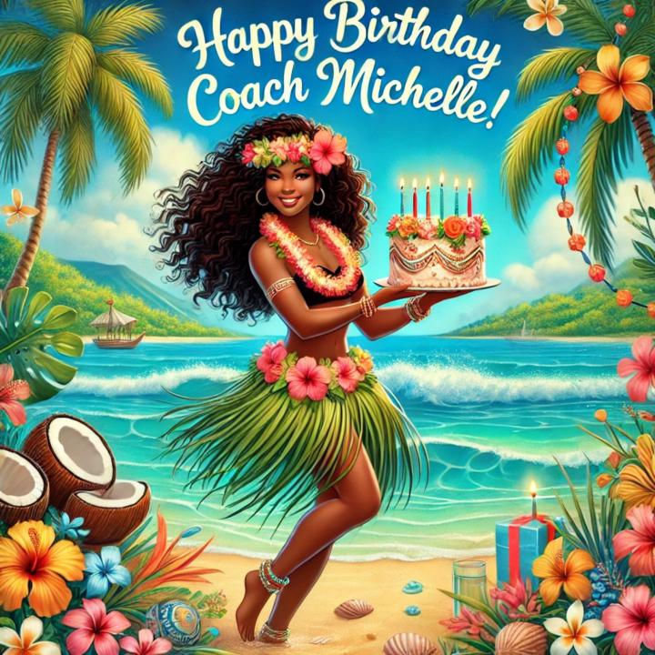 Let us wish Coach Michelle a Happy Birthday 🎂 