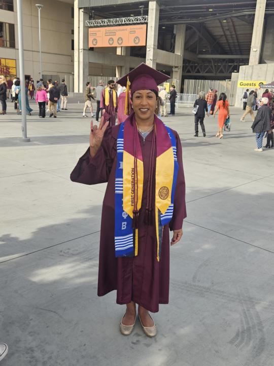 A win is a win! I graduated!!