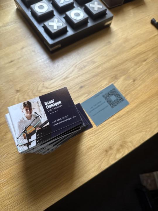 Finally got business cards