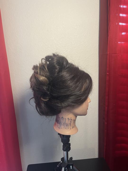 My first royal bun! Need it to look like yours coach 