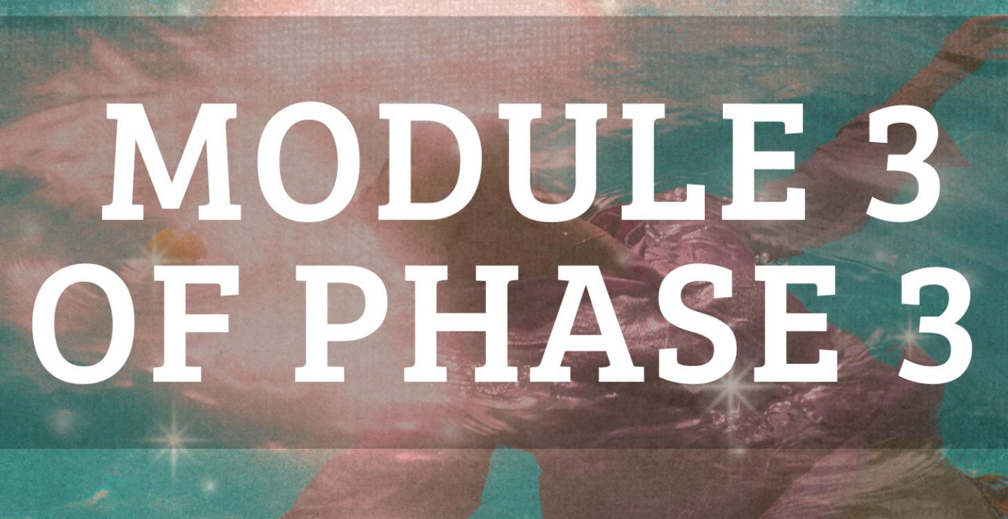 Module 3 of Phase 3