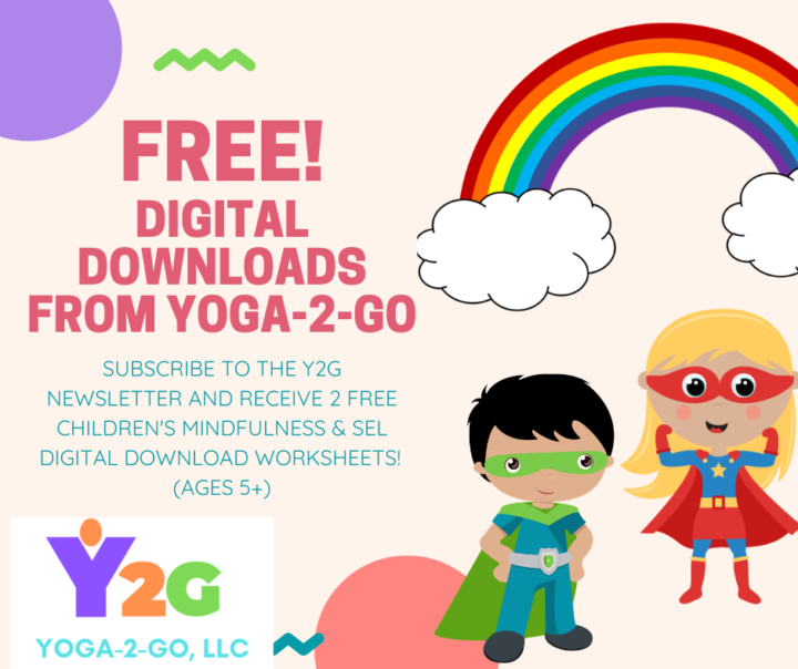 Freebies! 2 free children's educational worksheets from YOGA-2-GO!