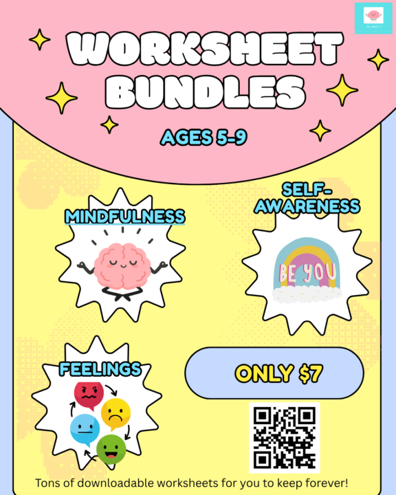 New! Mindfulness Worksheets for Kids! 