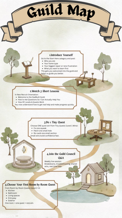 Welcome to the DadBuilt Reno & Repair Guild ⚔️🛠️