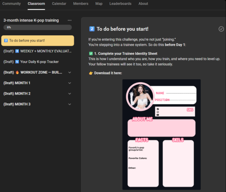 💚3 Month Program Starts soon!: Submit Your Trainee Identity Sheet