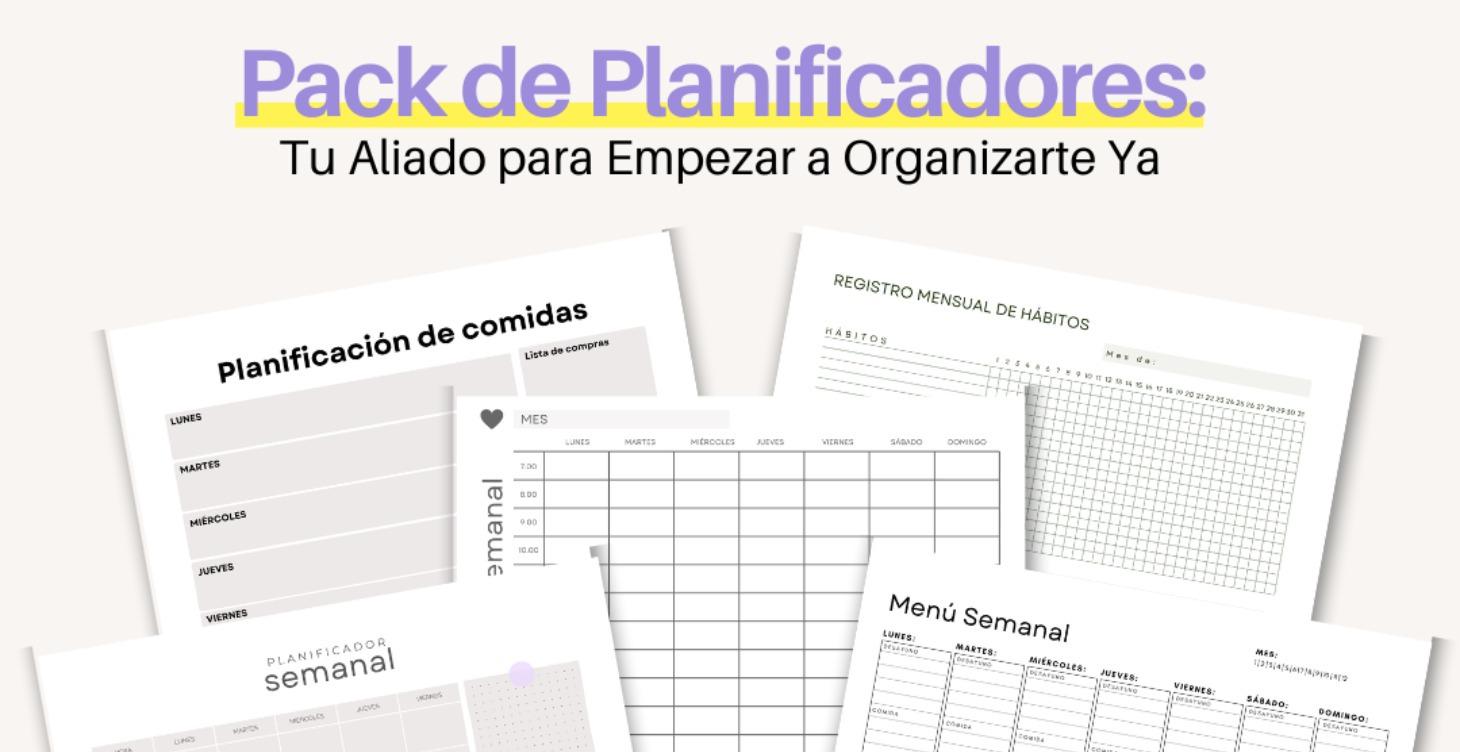 Pack de planificadores