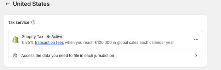 Shopify secret 0.35% Tax!!!