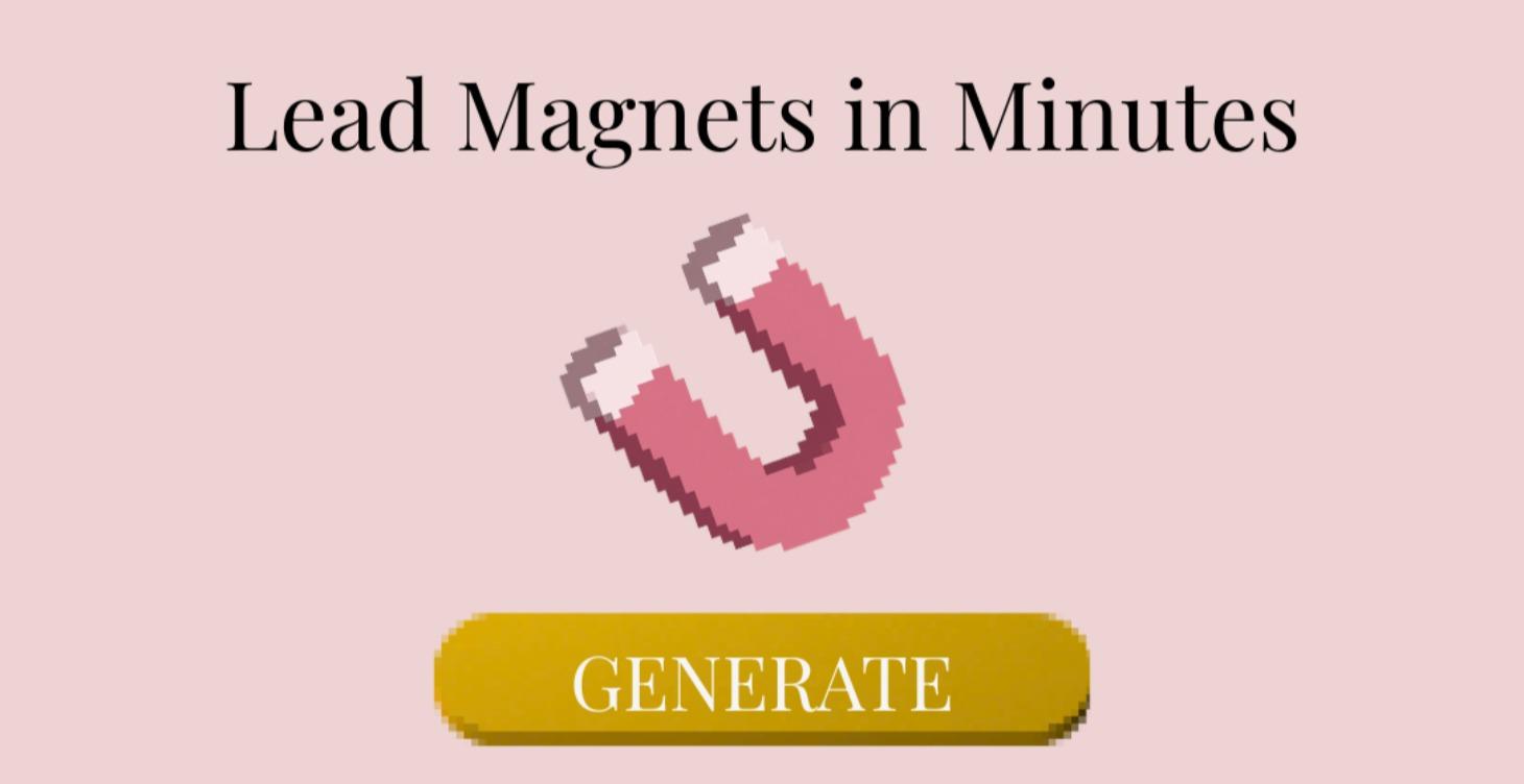 Lead Magnets in Minutes