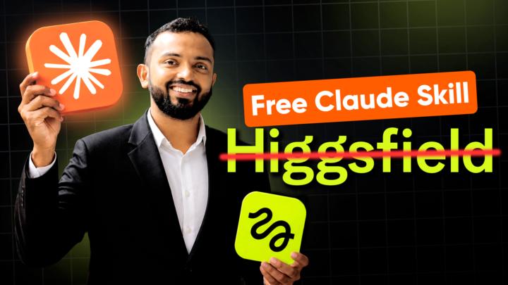 New Video: I Replaced Higgsfield with This FREE Claude Skill!