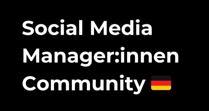 Social Media Manager:innen
