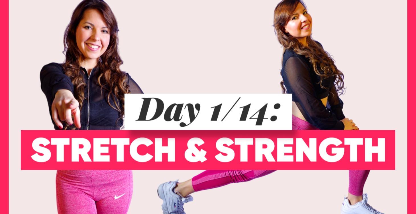 14 days Stretching Challenge for dancers
