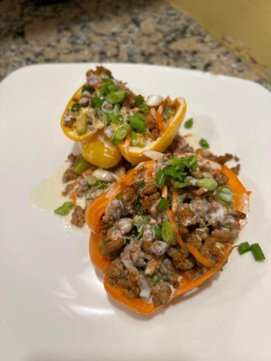 Buffalo Stuffed Peppers