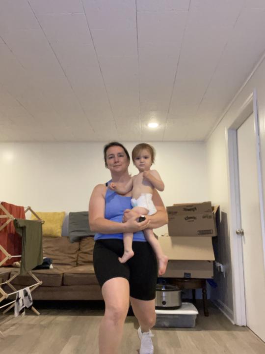 Strength training with Leo