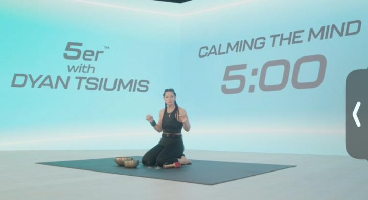 Calming the mind meditatiob