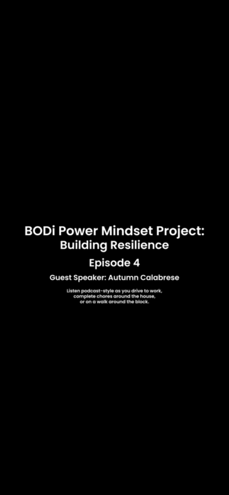 Power mindset project and meditation
