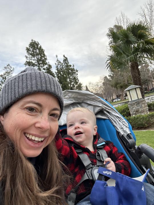 Tired and morning walk