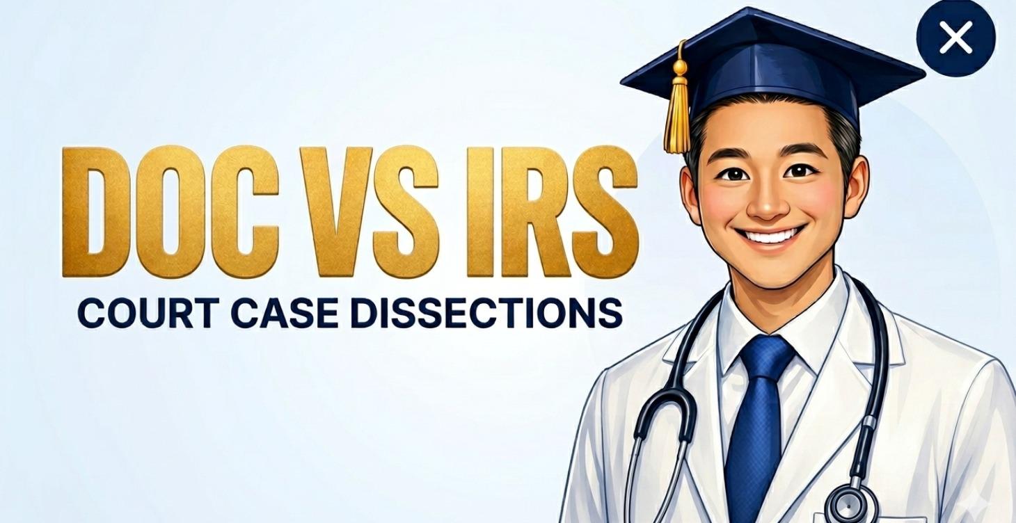 Doc vs IRS: Court Lessons