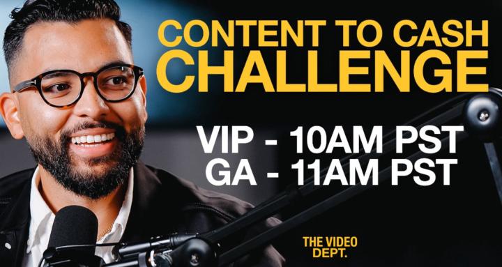 Content To Cash Challenge