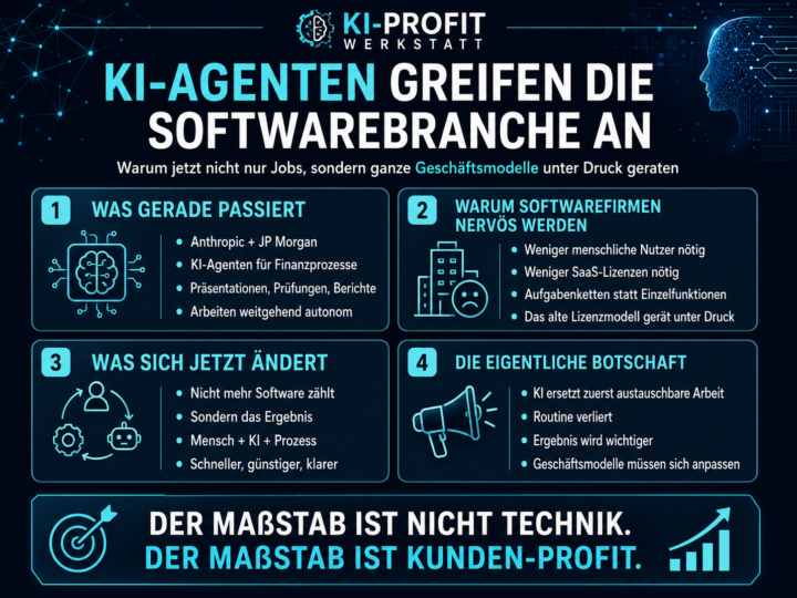 Jetzt wird nicht mehr nur Arbeit ersetzt, sondern Geschäftsmodelle