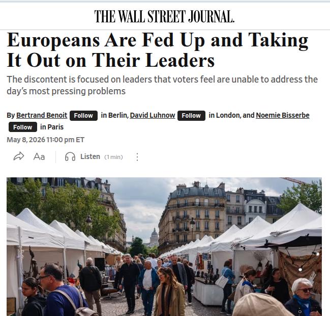 Europas Führer können ihre katastrophalen Fehlentscheidungen nicht länger leugnen – Wall Street Journal