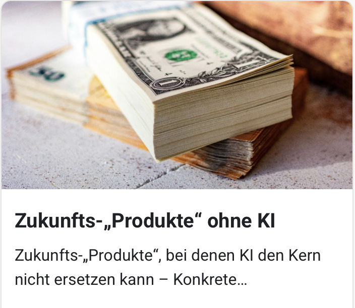 Angst vor KI? Diese 30 besten Geschäftsmodelle, Zukunftsprodukte & Jobs kann KI nicht ersetzen