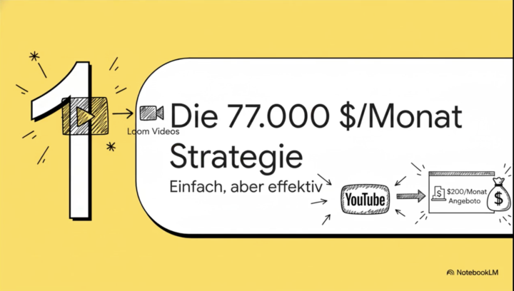 Die 77.000 $/Monat Strategie