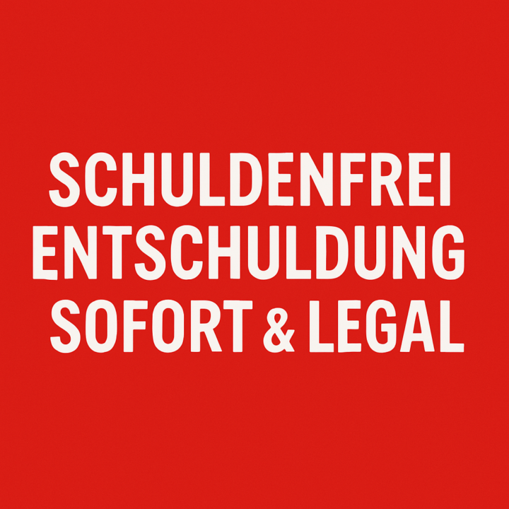 Schneller schuldenfrei – ohne Insolvenz, ohne Wohlverhaltensphase, ohne Anwalt - mit Beweisen