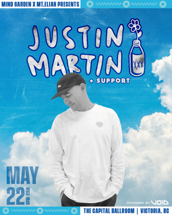 Justin Martin The Capital Ballroom, Victoria May 22nd and The Native Sons Hall, Courtenay May 23rd
