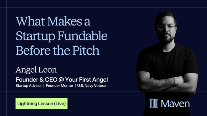 Free Lightning Session - What Makes a Startup Fundable Before the Pitch