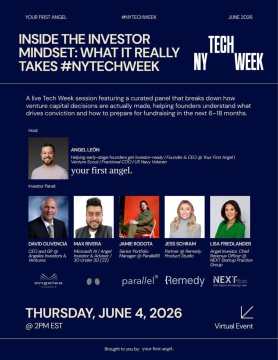 Inside the Investor Mindset: What It Really Takes #NYTechWeek