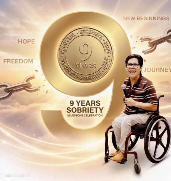 9 Years of Sobriety 🌷