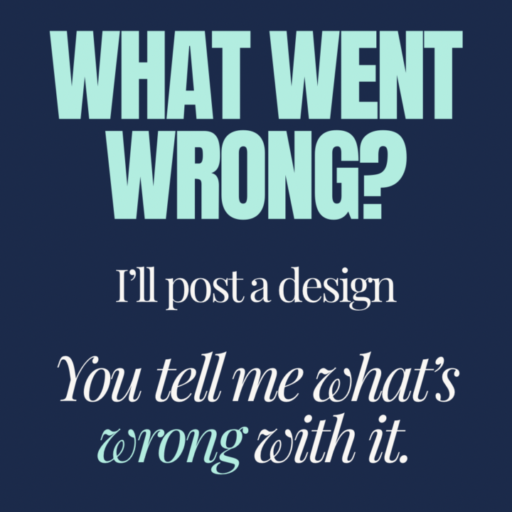 What Went Wrong?