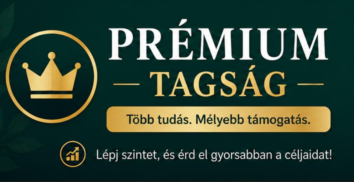 2. 💎 Prémium tagság - Egyensúly program