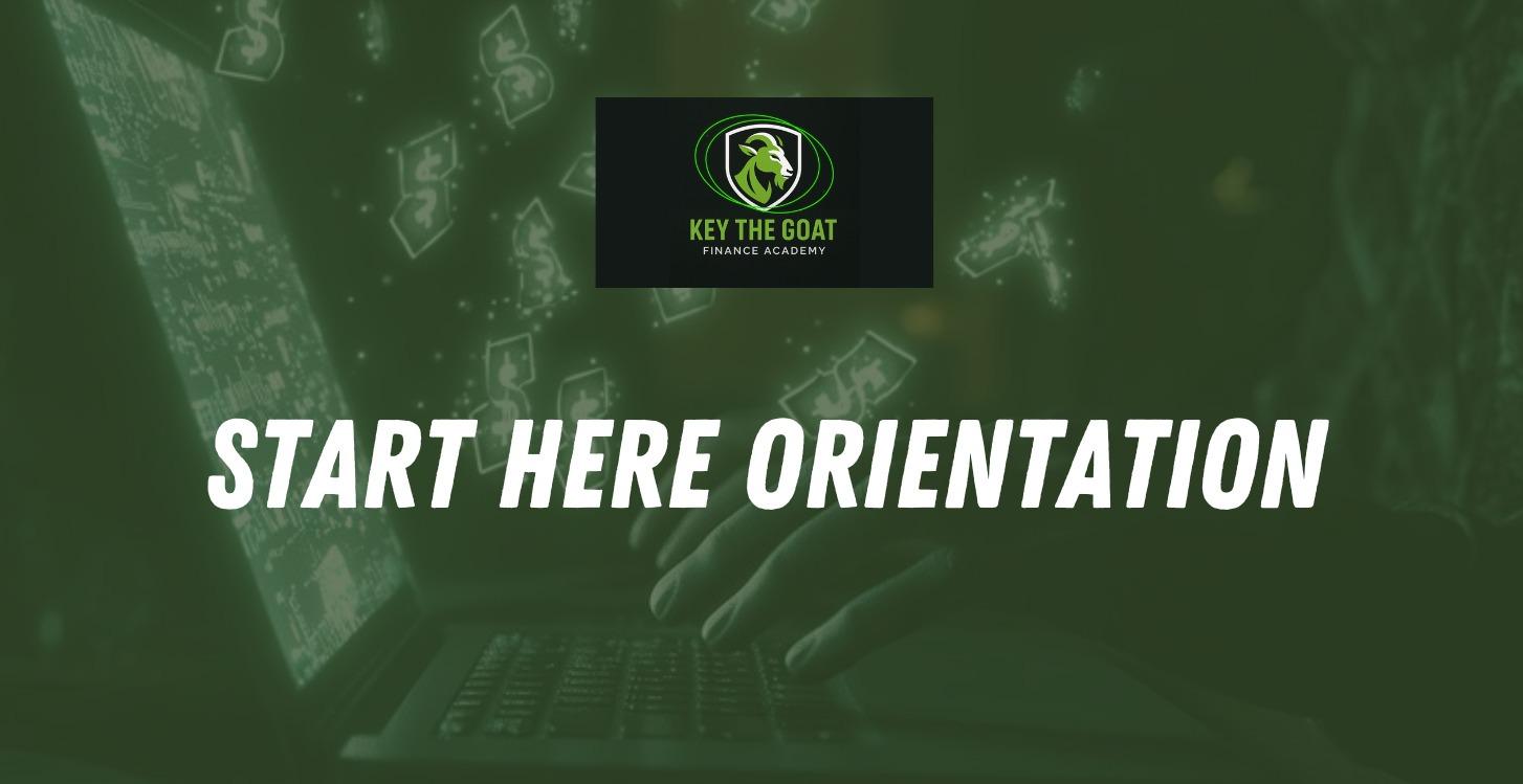 Start Here Orientation