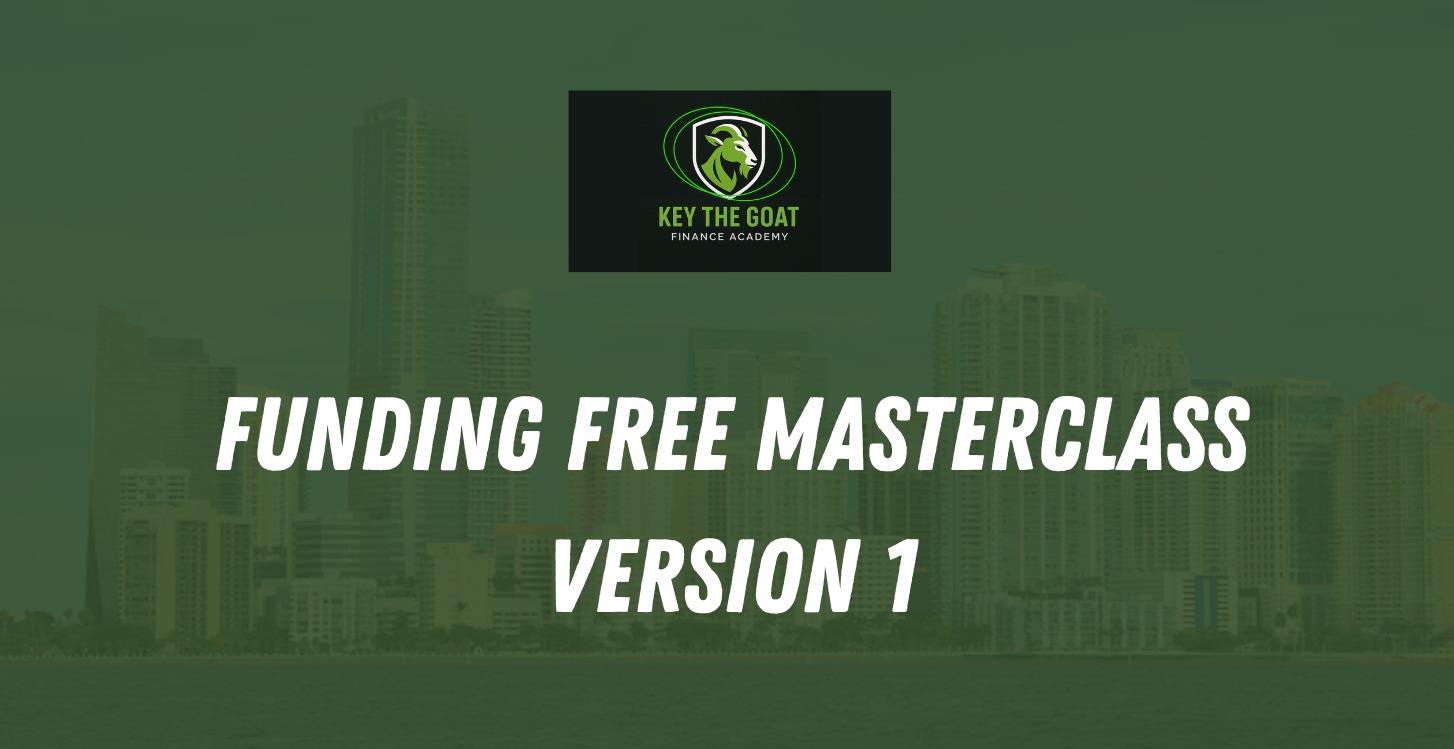 Funding Masterclass